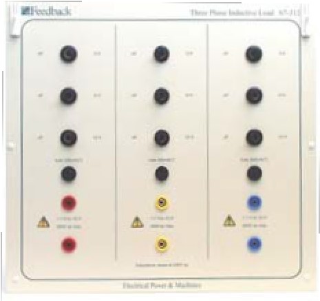 Switched 3-phase inductance load